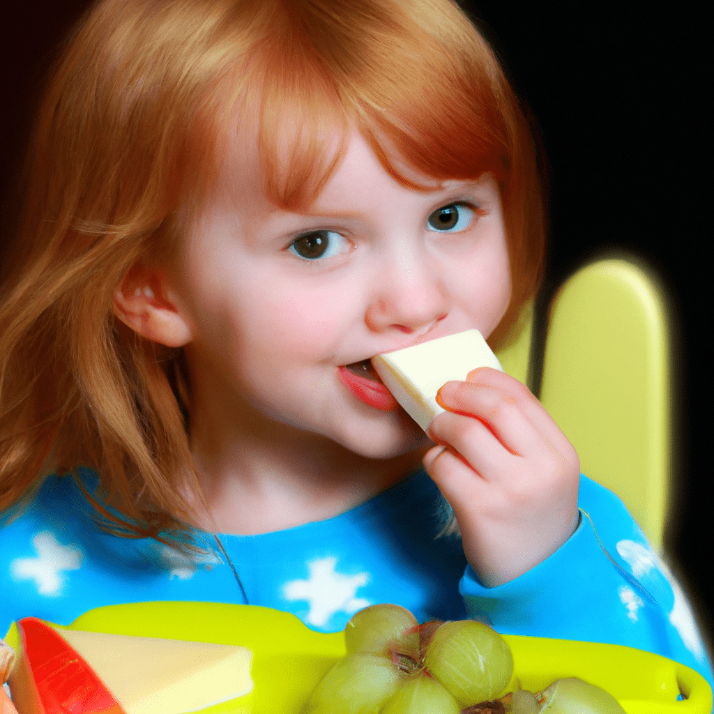 3 - [Photo: A child happily munching on a colorful and nutritious fruit and cheese snack, the vibrant colors reflecting their enjoyment.]. Canon 50mm f/1.8. No text.. Sigma 85 mm f/1.4. No text.. Sigma 85 mm f/1.4. No text.