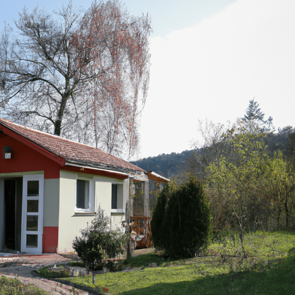 4 - A photo of a Czech cottage nestled in a picturesque countryside, offering a serene and secluded retreat for a wonderful family vacation. Nikon 35 mm f/1.8. No text.. Sigma 85 mm f/1.4. No text.