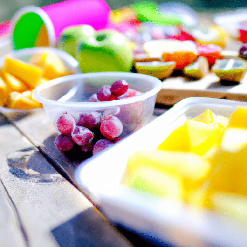 [Picture: Healthy and colorful snack options for your family trip]. Sigma 85 mm f/1.4. No text.