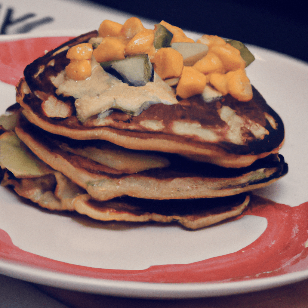 2 - [Image: Pancakes with added vegetables]. Nikon D750. No text.. Sigma 85 mm f/1.4. No text.