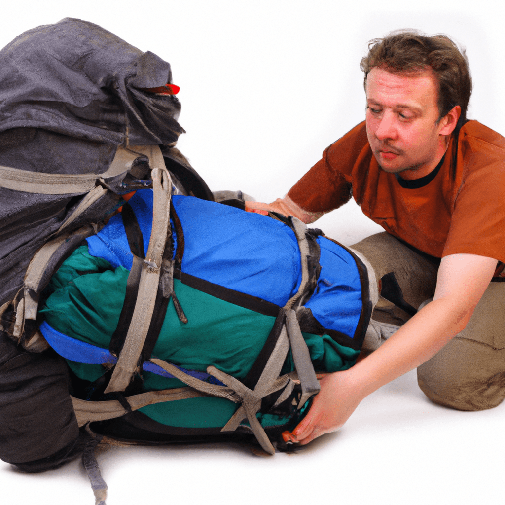 4 - [Traveler testing the durability of a backpack]. Canon 24 mm f/2.8. No text.. Sigma 85 mm f/1.4. No text.