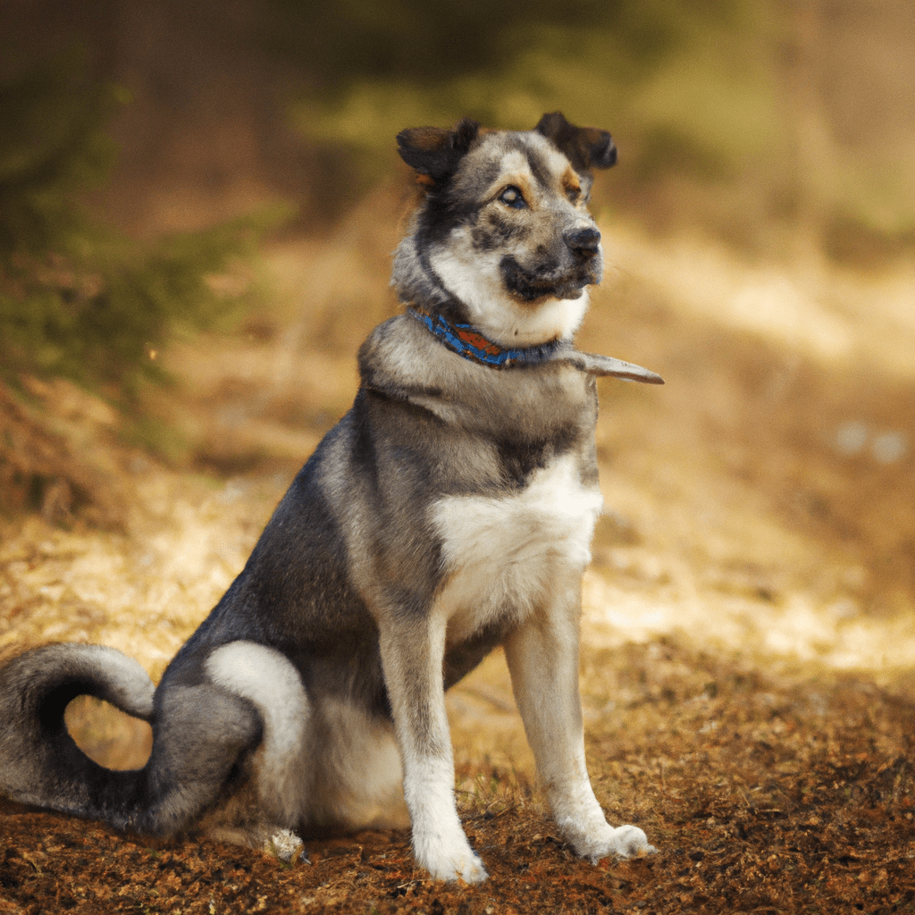 A fearless dog named Max, a true legend. [Max, the fearless dog, standing proudly as a symbol of courage.]. Sigma 85 mm f/1.4. No text.