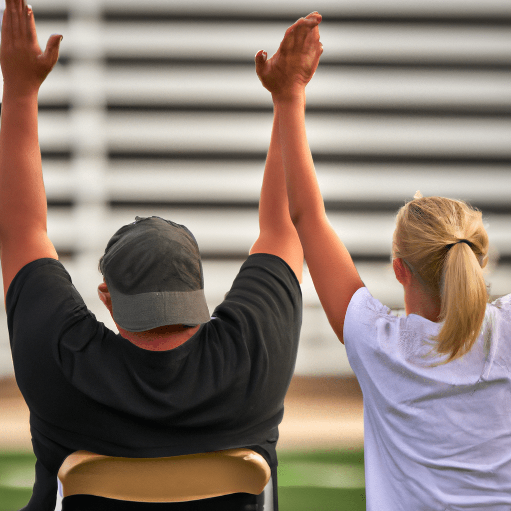 A parent cheering on their child during a sports game, providing support and encouragement. Nikon D750. Sigma 85mm f/1.4. No text.. Sigma 85 mm f/1.4. No text.