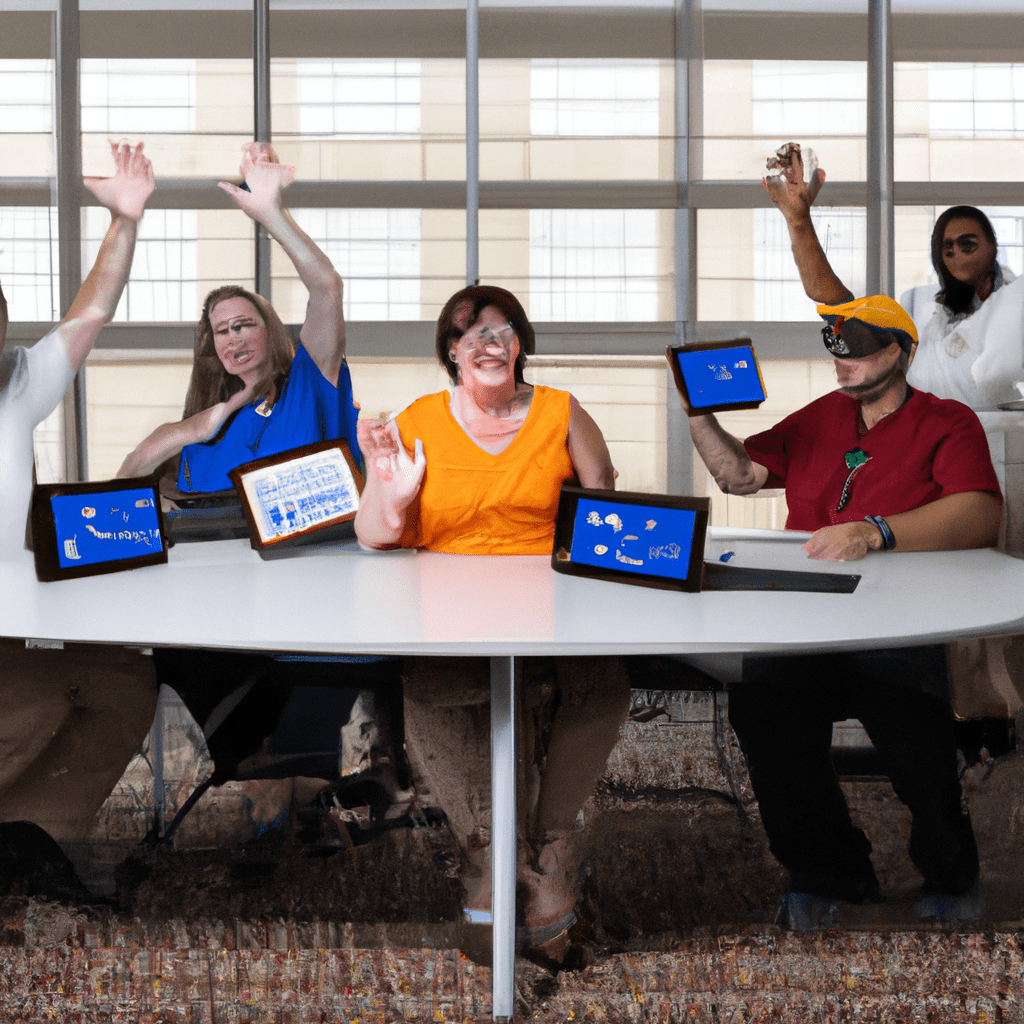 [Image: A group of diverse individuals engaging in virtual role play and interactive simulations to develop social skills.] Sigma 85 mm f/1.4. No text.. Sigma 85 mm f/1.4. No text.