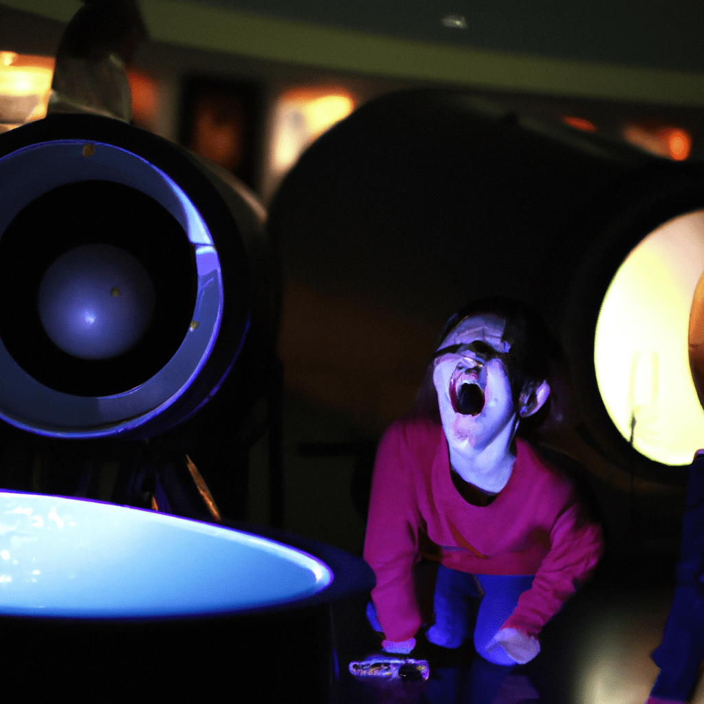 2 - Picture description: Excited children explore the wonders of the universe at Planetarium B, discovering new worlds and making their own space crafts. Sigma 85 mm f/1.4. No text.. Sigma 85 mm f/1.4. No text.