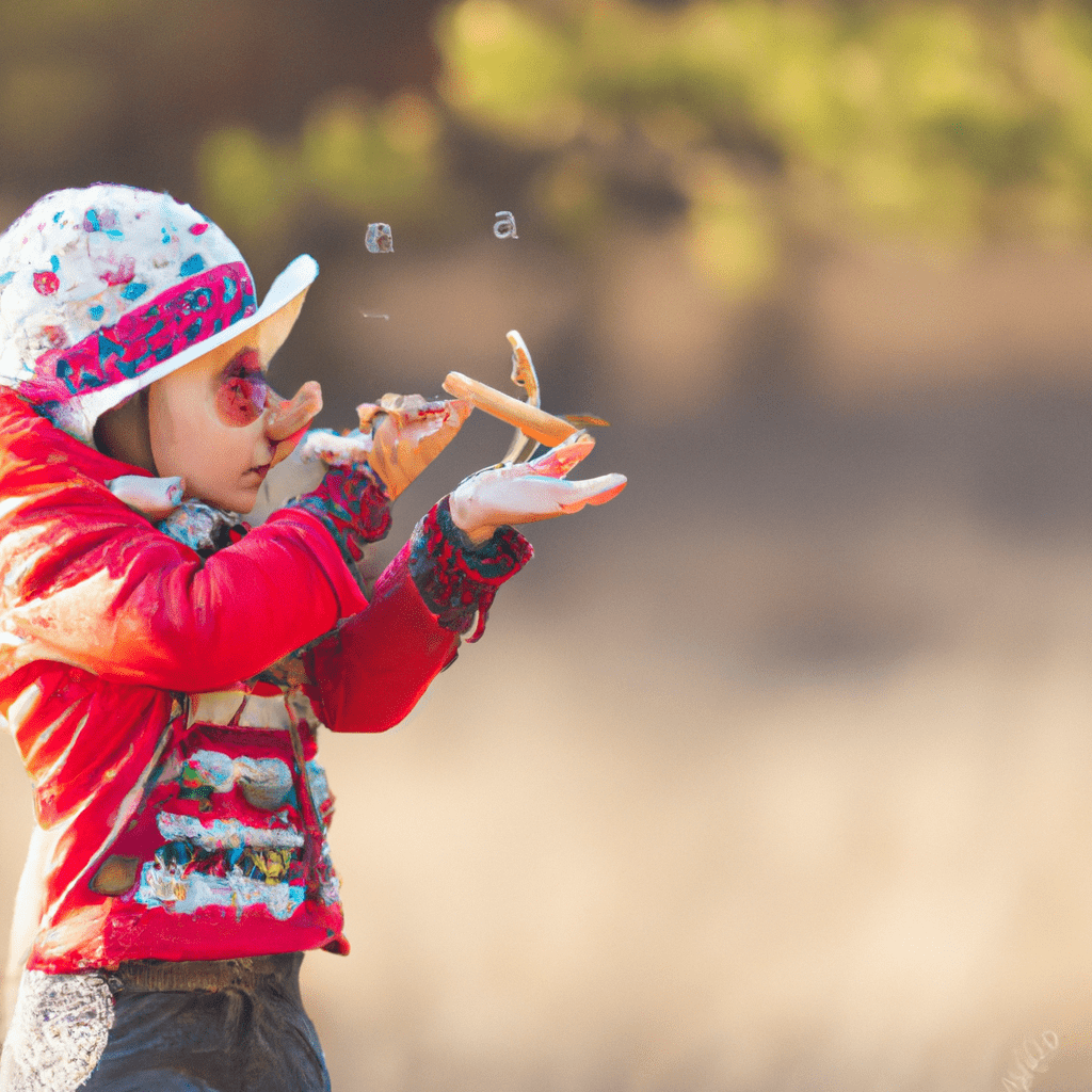 [An imaginative child playing in a world of endless possibilities]. Sigma 85 mm f/1.4. No text.