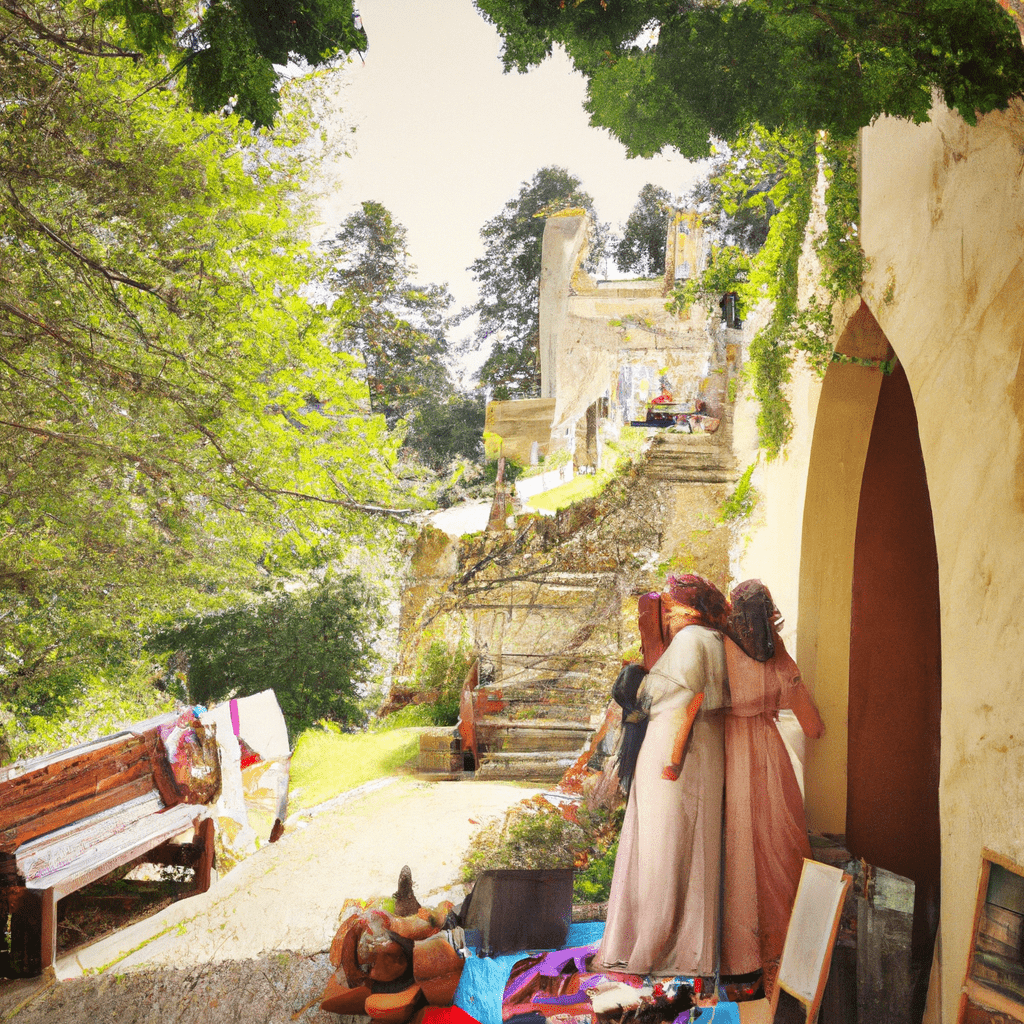 3 - [H3]Feel the Medieval Motherly Embrace[/H3] Let the captivating Pernštejn Castle envelop you with its historical charm and breathtaking views. Discover the protective motherly love in every stone and create unforgettable family memories in this enchanting medieval fortress. Canon 50 mm f/1.8.. Sigma 85 mm f/1.4. No text.