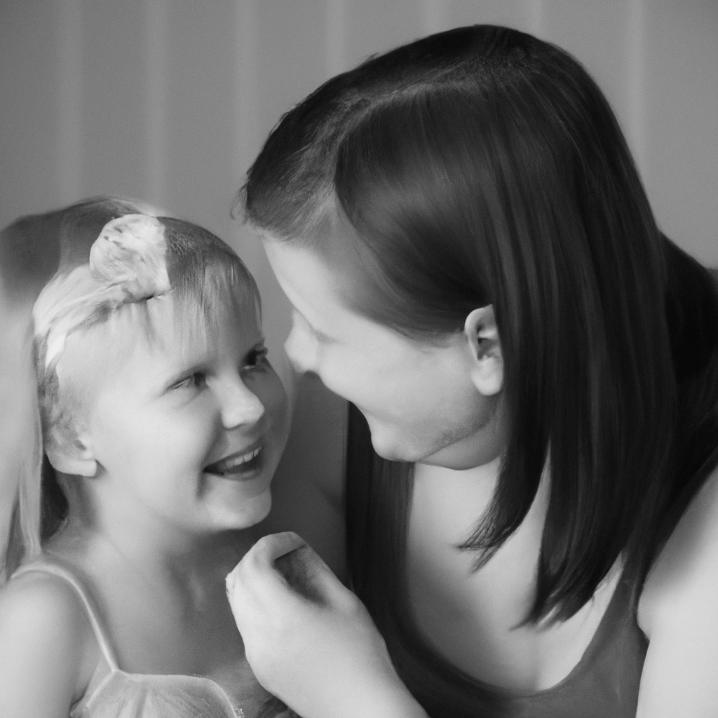 2 - [A photo of a parent and child having an open and honest conversation, creating an environment of trust and open communication.] Canon 50 mm f/1.8. No text.. Sigma 85 mm f/1.4. No text.
